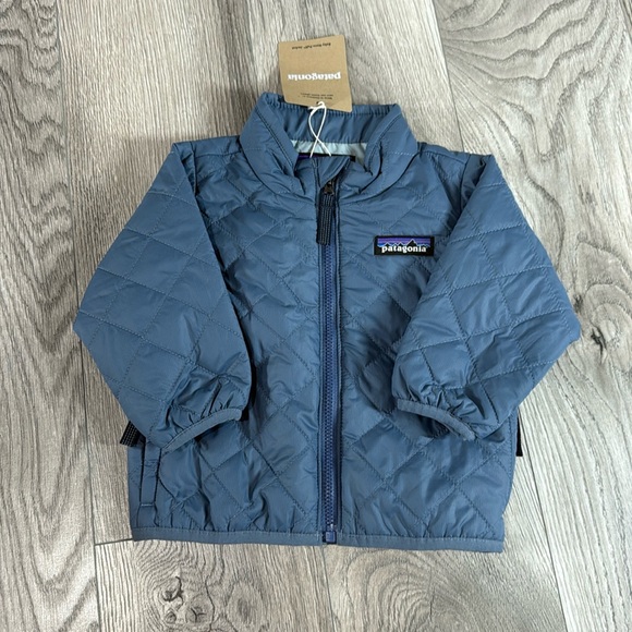Patagonia Other - Patagonia Baby Nano Puffer Jacket Utility Blue 3-6 months NWT